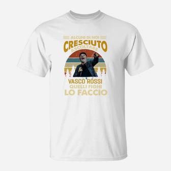 Vasco Rossi Retro Unisex T-Shirt, Inspirierendes Design - Seseable