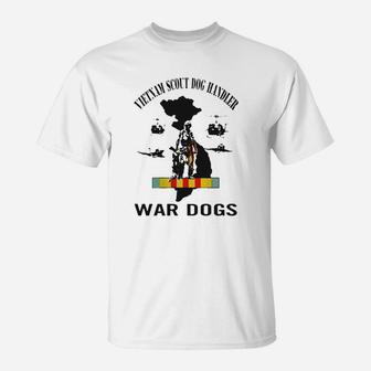 Vietnam Scout Dog Handler- T-Shirt - Seseable