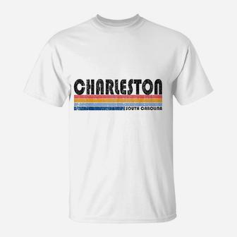 Vintage 1980s Style Charleston Sc T-Shirt - Seseable