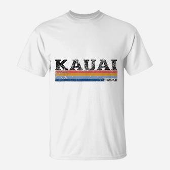 Vintage 1980s Style Kauai Hawaii T-Shirt - Seseable