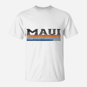 Vintage 1980s Style Maui Hawaii T-Shirt - Seseable