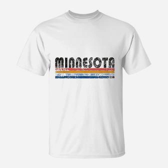 Vintage 1980s Style Minnesota T-Shirt - Seseable
