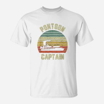 Vintage Captain Funny Boat T-Shirt - Seseable