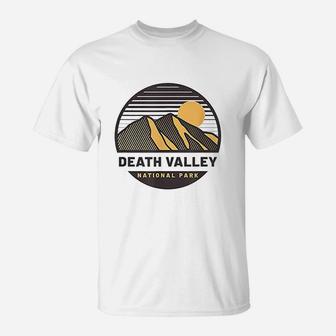 Vintage Death Valley National Park Retro Mesquite Dunes T-Shirt - Seseable