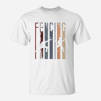 Vintage Fencing T-Shirt - Seseable