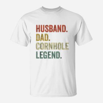 Vintage Funny Gift Husband Dad Legend T-Shirt - Seseable