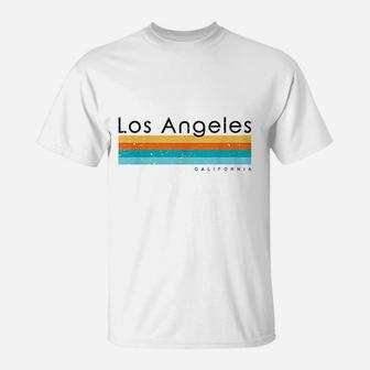 Vintage Los Angeles California Ca Retro Design T-Shirt - Seseable