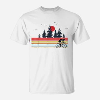 Vintage Retro Bicycle Cycling T-Shirt - Seseable
