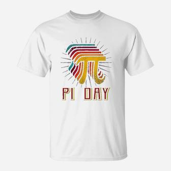 Vintage Retro Pi Day 314 Math Geek Science Lovers Gift T-Shirt - Seseable