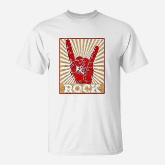 Vintage Rock N Roll Rock T-Shirt - Seseable