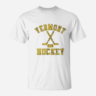 Vintage Vermont Hockey T-Shirt - Seseable