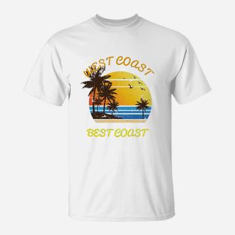 West Coast Best Coast T-Shirt - Seseable