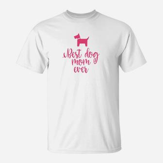 Womens Bebest Dog Mom Ever Mothers Day Gift Premium T-Shirt - Seseable
