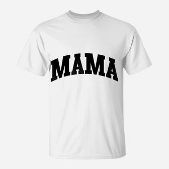 Womens Womens Love Mama Cool Birthday Christmas Gift Family T-Shirt - Seseable