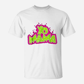 Yo Mama Funny 90s Hip Hop Party 1990s T-Shirt - Seseable