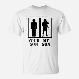 Your Son My Son Military T-Shirt - Seseable