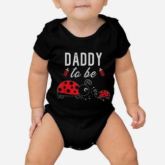 Daddy To Be Ladybug Baby Shower Ladybug Dad Baby Onesie - Seseable