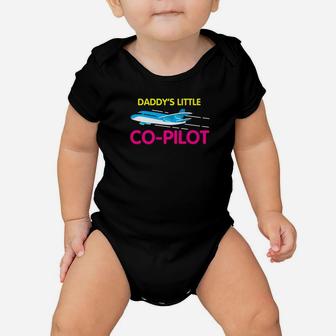 Daddys Little Copilo Cool Kids Flier Gift Baby Onesie - Seseable