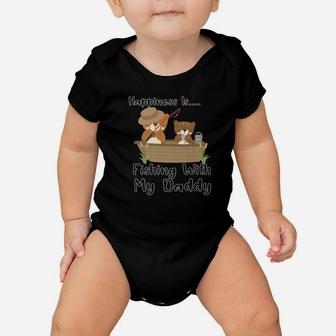 Fishing With My Daddy, best christmas gifts for dad Baby Onesie - Seseable