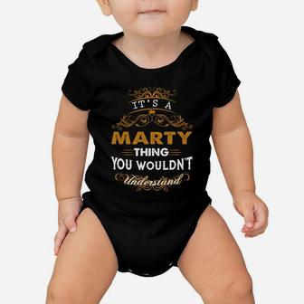 Its A Marty Thing You Wouldnt Understand - Marty T Shirt Marty Hoodie Marty Family Marty Tee Marty Name Marty Lifestyle Marty Shirt Marty Names Baby Onesie - Seseable