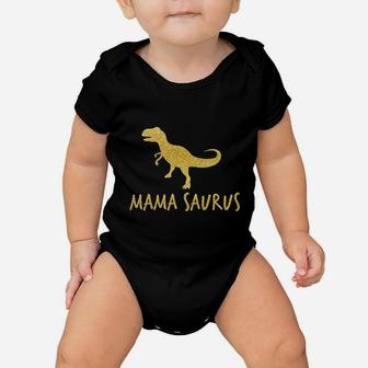 Personalized Family Saurus Matching Dinosaurus Mommy Daddy Baby Saurus Baby Onesie - Seseable