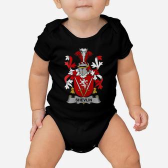 Shevlin Family Crest Irish Family Crests Ii Baby Onesie - Seseable