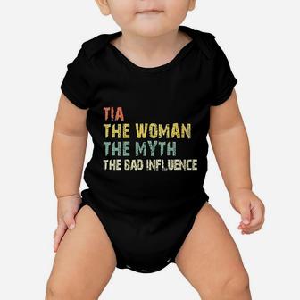 The Woman Myth Bad Influence Vintage Baby Onesie