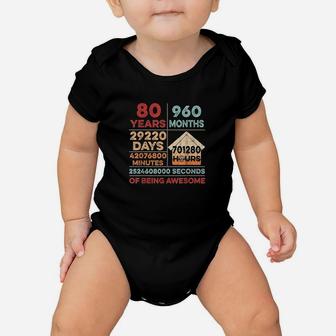 Vintage 1062th Birthday Gifts 1062 Years Old 960 Months Baby Onesie - Seseable