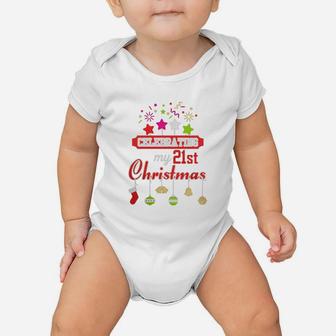 21st Birthday Gifts For Men Women Kids. Christmas Costume. Baby Onesie - Seseable