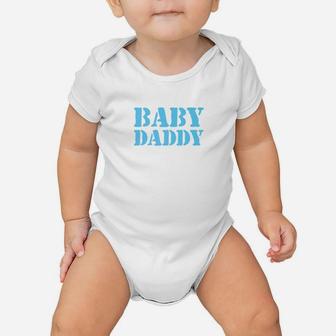 Baby Daddy Funny Best Dad Christmas Gift Baby Onesie - Seseable