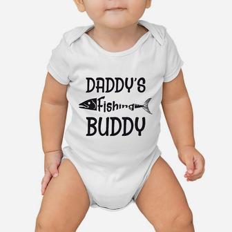 Daddys Fishing Buddy, best christmas gifts for dad Baby Onesie - Seseable