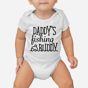Dog Daddys Fishing Buddy Cute Clothes For Pet Puppy Baby Onesie - Seseable
