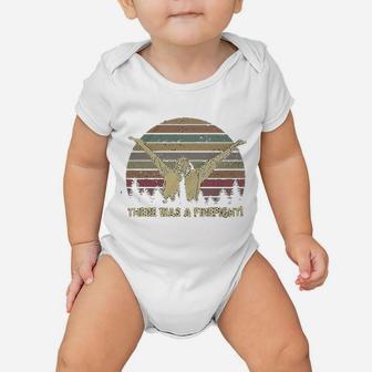 There Was A Firefight Vintage Baby Onesie - Seseable
