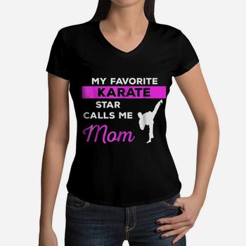 Womens My Favourite Taekwondo Star Calls Me Mom Womens My Favourite Taekwondo Star Calls Me Mom