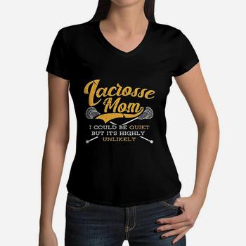Womens Lacrosse Mom Player Sticks Team Goalie Quote T Shirt Womens Lacrosse Mom Player Sticks Team Goalie Quote T Shirt