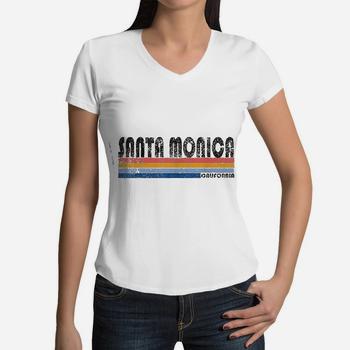 Vintage 1980s Style Santa Monica California T-Shirt Vintage 1980s Style Santa Monica California T-Shirt