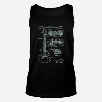 Classic Vintage Patent Print 1955 Rock Guitar T-Shirt
