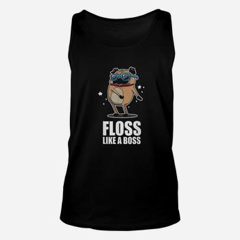 Floss Like A Boss T-Shirt Pug Floss Dance Dog Floss Like A Boss T-Shirt Pug Floss Dance Dog