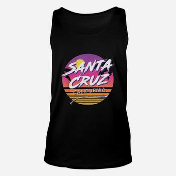Santa Cruz California Fun 1980s Tropical Graphic T-Shirt Santa Cruz California Fun 1980s Tropical Graphic T-Shirt