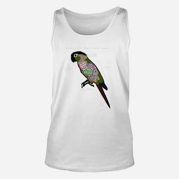 Anatomy Of A Green Cheek Conure - Funny Parrot Shirt Anatomy Of A Green Cheek Conure - Funny Parrot Shirt