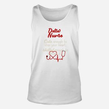 Delta Nurse Shirt In Crimson And Cream For Lnp And Rn Pros Delta Nurse Shirt In Crimson And Cream For Lnp And Rn Pros