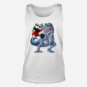 Panda Riding A T-Rex Dinosaurs T-Shirt Panda Riding A T-Rex Dinosaurs T-Shirt