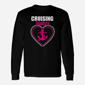 Cruising Sisters Shirt Funny Holiday Cruise Ship Tee Summer