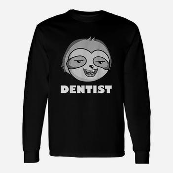 T-Shirt Cute Sloth Head With Dental Braces
