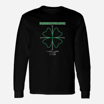 Equation For Luck Clover Irish Math Funny Teacher Gift Idea T-Shirt Equation For Luck Clover Irish Math Funny Teacher Gift Idea T-Shirt