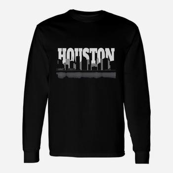 Houston The City Wit No Limits Skyline Silhouette T-Shirt