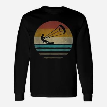 Kiteboarding Shirt Retro Vintage Silhouette Distressed Gift Kiteboarding Shirt Retro Vintage Silhouette Distressed Gift