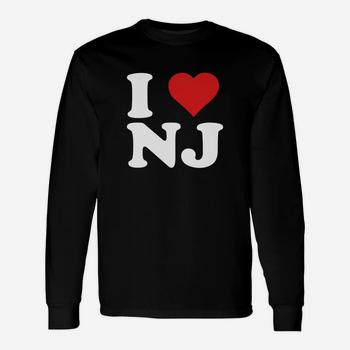 I Love Nj - Heart T Shirt For New Jersey Lovers I Love Nj - Heart T Shirt For New Jersey Lovers