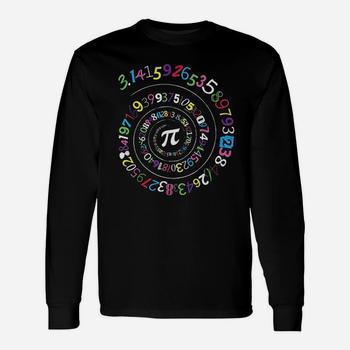 Pi Day Shirt Spiral Pi Colorful Tee Teacher Student Pi Day Shirt Spiral Pi Colorful Tee Teacher Student