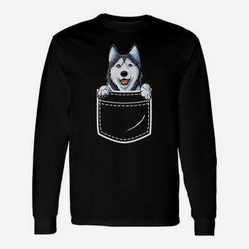 Siberian Husky In Your Front Pocket T Shirt Dog Lover Gifts Siberian Husky In Your Front Pocket T Shirt Dog Lover Gifts